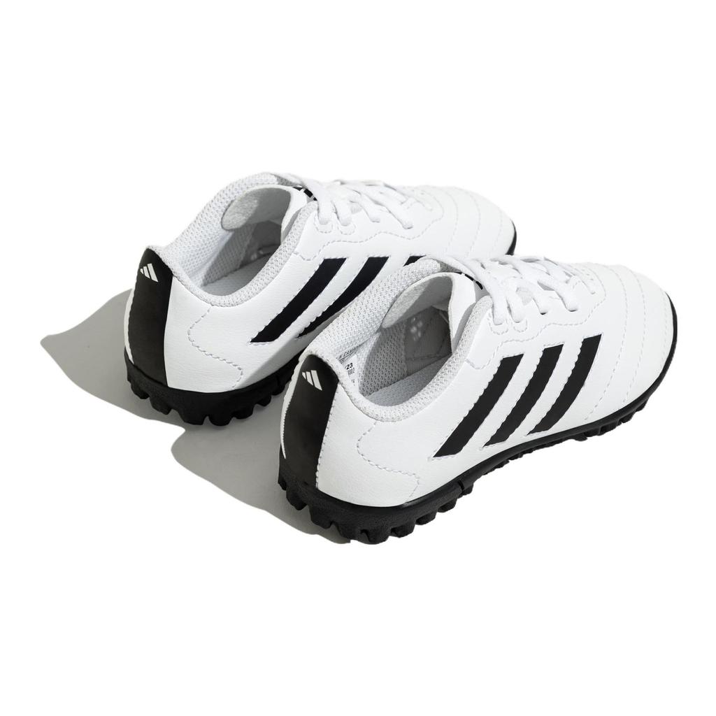 Adidas Goletto 8 Comfortable Shock Absorbing Durable Low Top Kids Soccer Shoes Kids Soccer Shoes White Black HQ4485