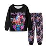 Children's Fashion Suit Skirt Round Neck Long Sleeve Top Pants