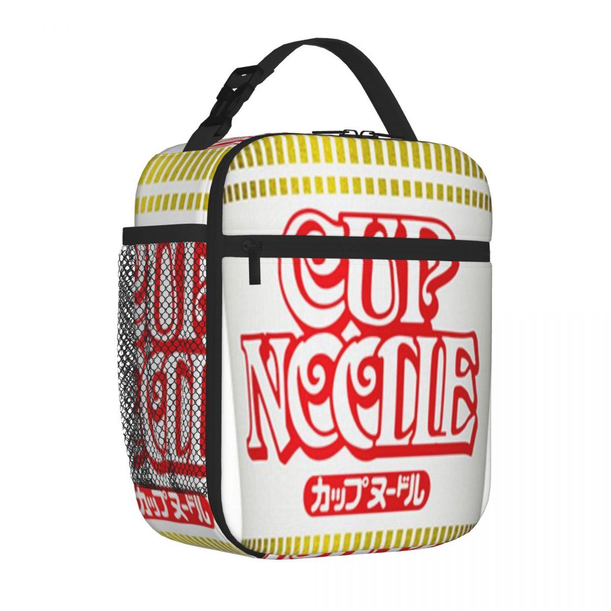 Bestselling Cup Noodle Ruffled Picnic Lunch Bag Backpacking Sports Lunch Bag One Size