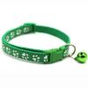 Cat Collar with Bell Necklace for Cat Strap Kitten Collar Armrests for Pets Breakaway Collar Anti-strangling Cat Necklace