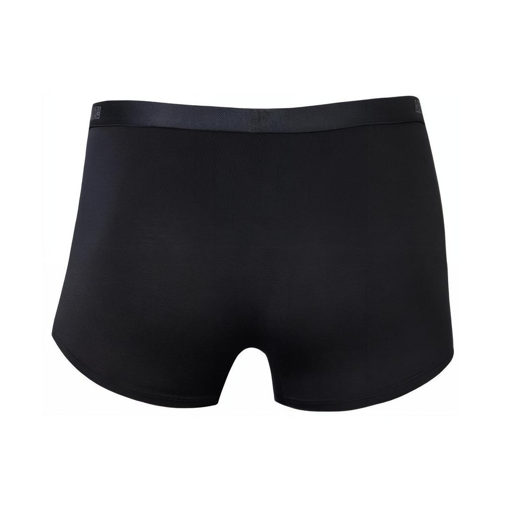 Anta Bamboo Fiber Letter Minimalist Moisture-Wicking Fitness Running Sports Underwear Men Underwear Basic-Black 192458972-1