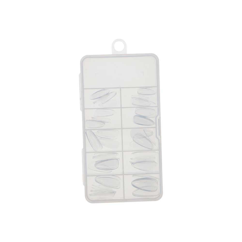 Capsule Nail Art Tool Full Cover Nail Tips Long Artificial Nails Fake Nail Extension False Nails