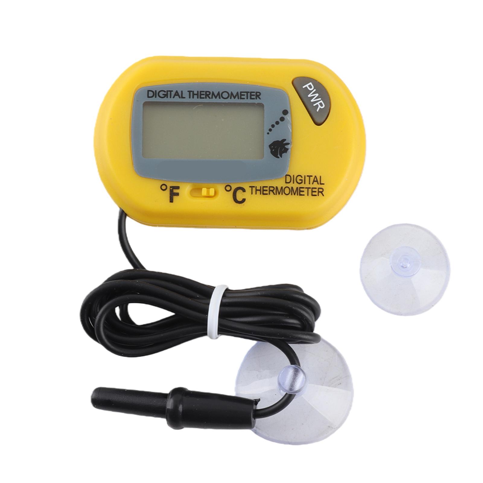 

Digital LCD Sensor Aquarium Water Thermometer Controller Wired Fish Accessories
