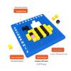 Boguoyuan Pixel Block Logic Puzzle Set: Early Education & Enlightenment Game