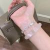 S925 Sterling Silver Gourd Bracelet Mother - of - Pearl Rhinestone Elegant New Chinese Style