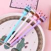 1Pc Cartoon Shaking Head Rabbit Gel Pen Kawaii Spring Bunny Pens 0.5mm Black Ink Student Stationery Funny School Office Stationery Gifts Back To Schoo