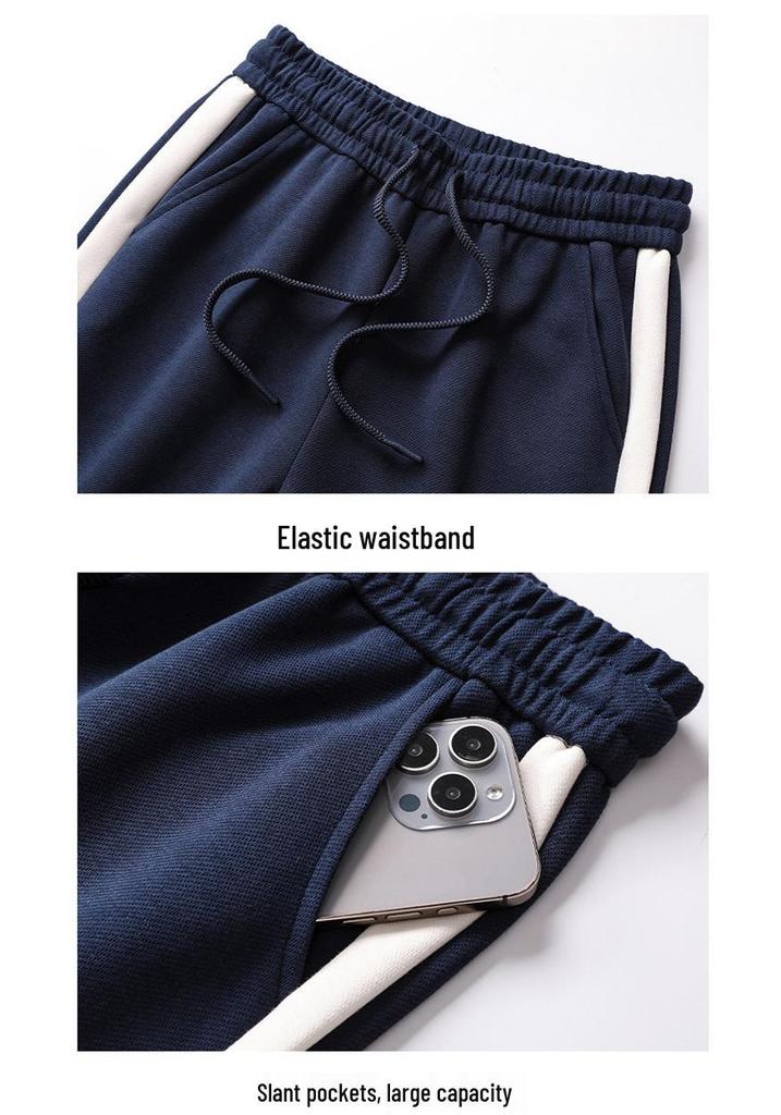 Women's 2024 Autumn Casual Sportswear Set: Long Sleeve Top & Elastic Cuff Straight-Leg Pants.