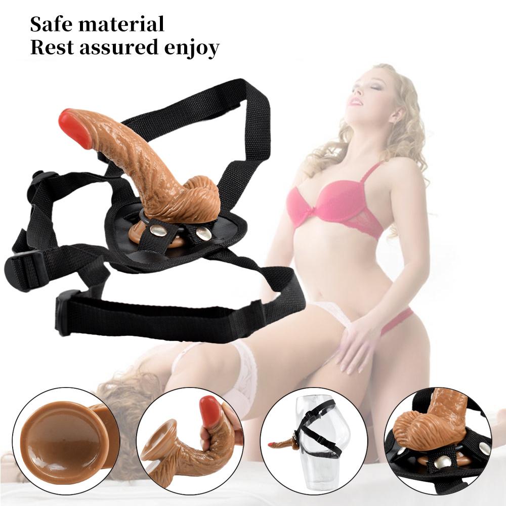 MoDi Strapon για γυναίκες Ρεαλιστικό Dildo για Γυναίκα Μεγάλο λουρί Dildo στη ζώνη λουριών Dildos Sex Toys