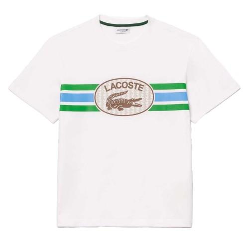 Lacoste Men's Monogram Cotton T-Shirt