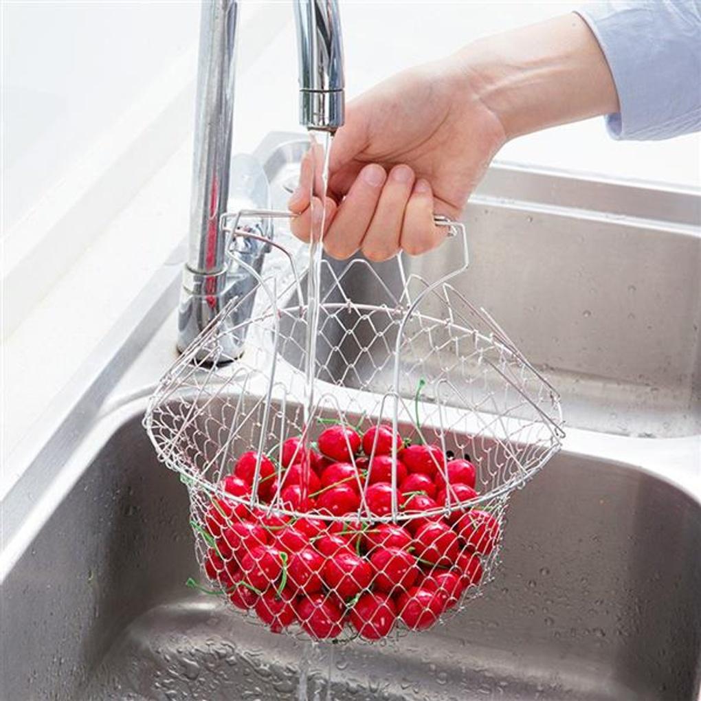 Легкий Быстрый Дуршлаг из Нержавеющей Стали / Дуршлаг для Овощей