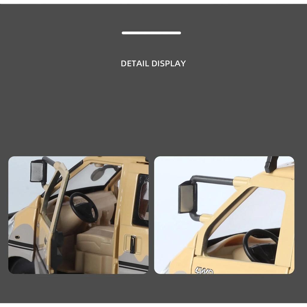 1/24 WuLing VAN Veicolo Fuoristrada Modello in Lega Auto Giocattolo Diecasts Fusione in Metallo Giocattoli Auto con Suono e Luce per Bambini Veicolo