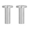10Pcs Stainless Steel Protector Sleeves High Tensile Strength Anti Fatigue Weatherproof Cable Railing Protector Sleeves