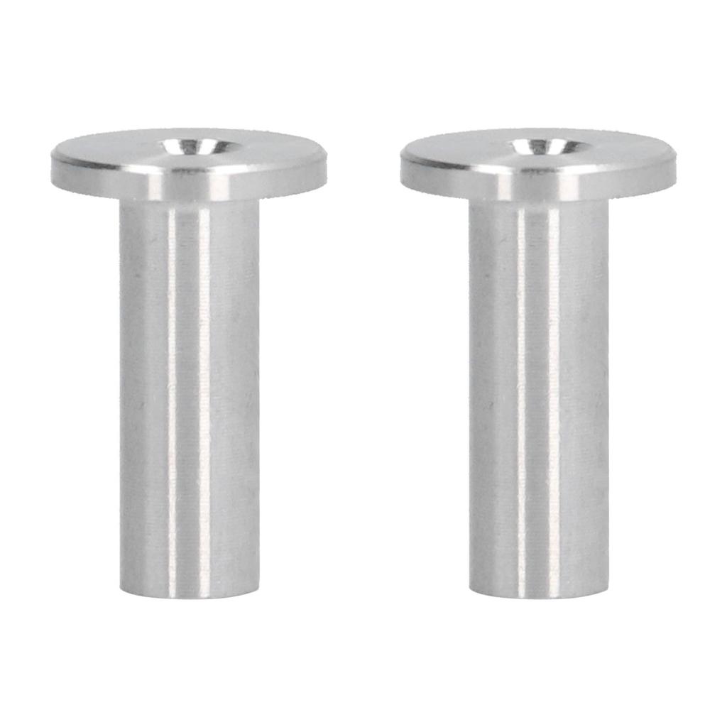 10Pcs Stainless Steel Protector Sleeves High Tensile Strength Anti Fatigue Weatherproof Cable Railing Protector Sleeves