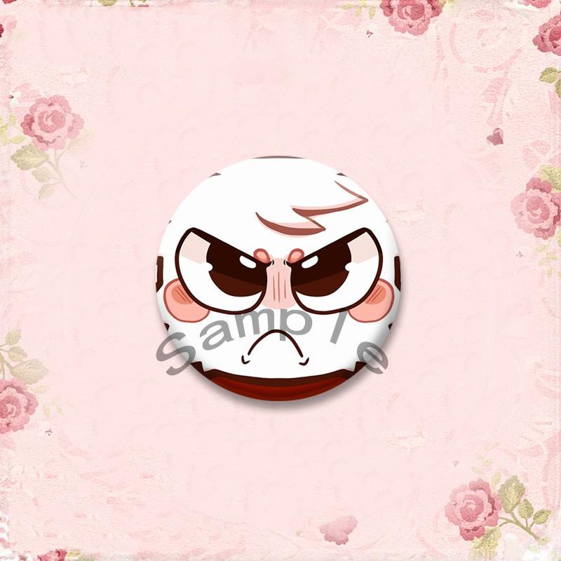 Game Peripheral Characters Brooches on Clothes Pebble Shelly Bobette Vee Cartoon Badge Collectible Lapel Pins Fans Jewelry Gifts