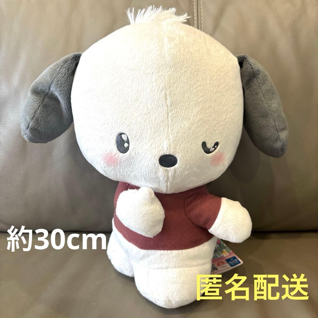 Pochacco Furimuki Secret BIG Plush Toy Dull Color