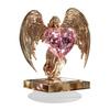 2D Acrylic Jesus Nativity Ornament Angel Wing Table Sign with Base Home Office Desktop Bookshelf Religious Christmas Decoration