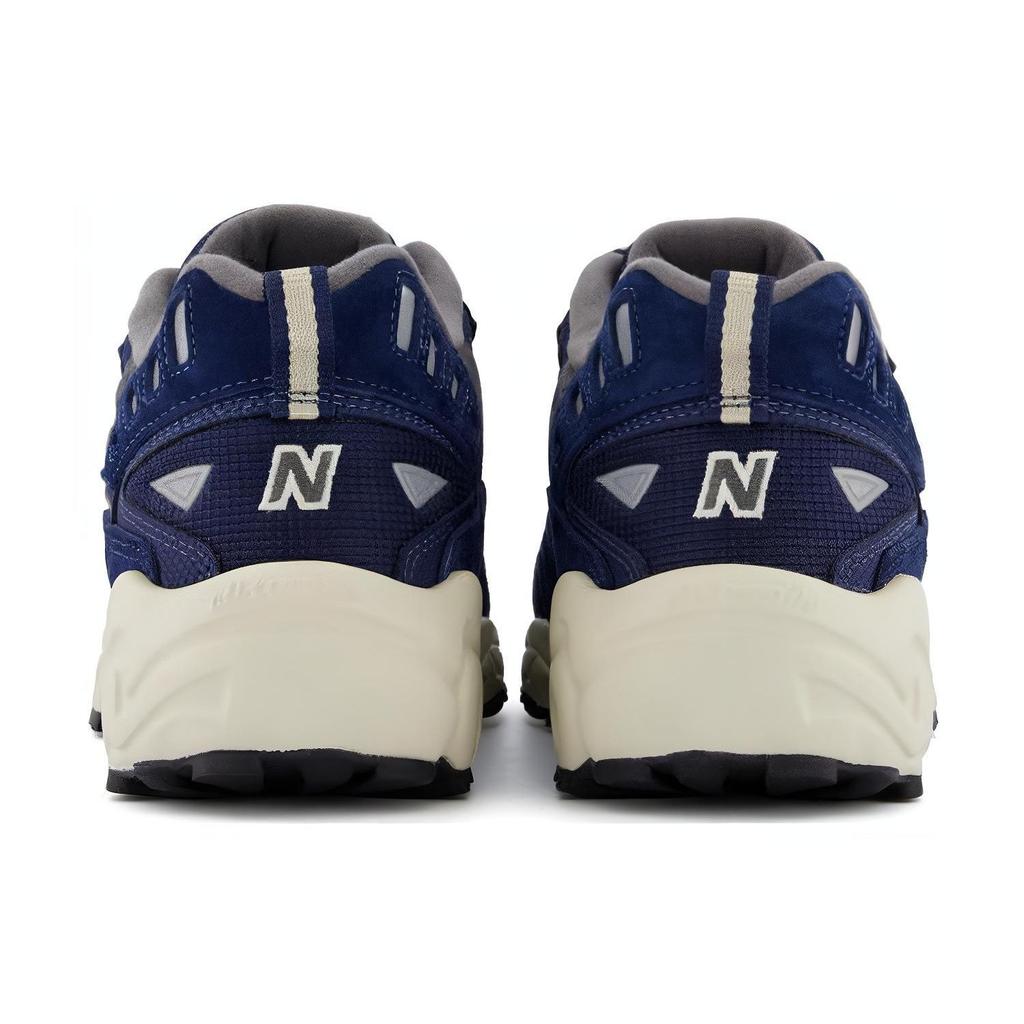 New Balance Nb 703 Mesh Fabric Synthetic Leather Comfortable Versatile Lightweight Low-Top Casual Shoes Men Sneaker Dark-Blue ML703NCS