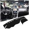 Black Dashboard Sunshade Mat Pad For Infiniti Q50/Q60 2018- US
