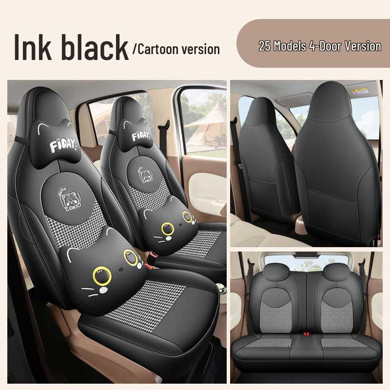 Seat Covers for Wuling Hongguang Mini 4th Gen: Four-Door MiniEV Macaron Edition Car Decoration