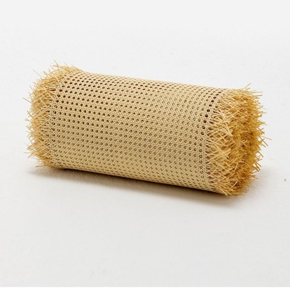 35-40cm Rattan Webbing Roll Handwoven Waterproof PE Plastic Rattan Octagonal Weave Woven Net Rattan Ceiling Veneer