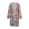 Women's Summer 2023 Bohemian Long Sleeve Printed Cardigan
