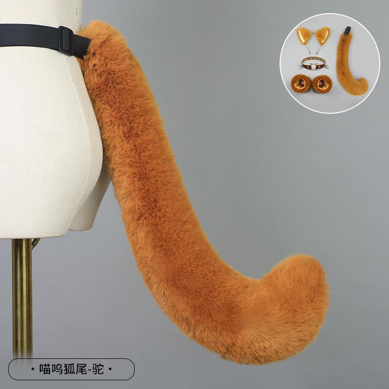 Handmade Japanese Beast Ear Headband Cute Plush Cat Ears Lolita Headdress Fox Ear Accessories Cat Ear Headband