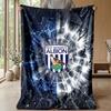 West Bromwich Albion Fotballtrykk Flanellteppe, Mykt Varmt Lett Kastepledd for Sofa Seng Camping