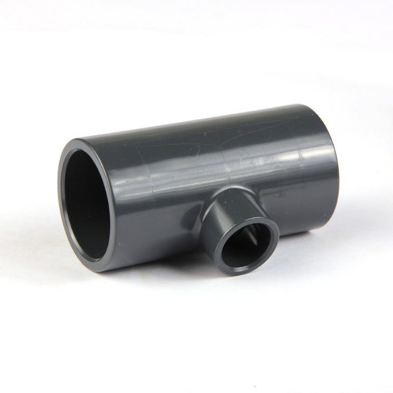 

Dark Gray PVC Reducing Tee for Aquariums: Large to Small Connector 25 to 20mm