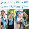 Ultra Soft Ice Wipes Breathable Bath Beach Towel Portable Microfiber Towels  Outdoor Sports