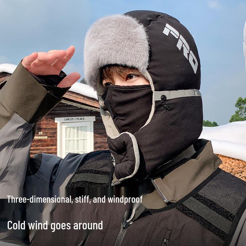 XIN SHENG XIANG Winter Warm Earflap Lei Feng Hat