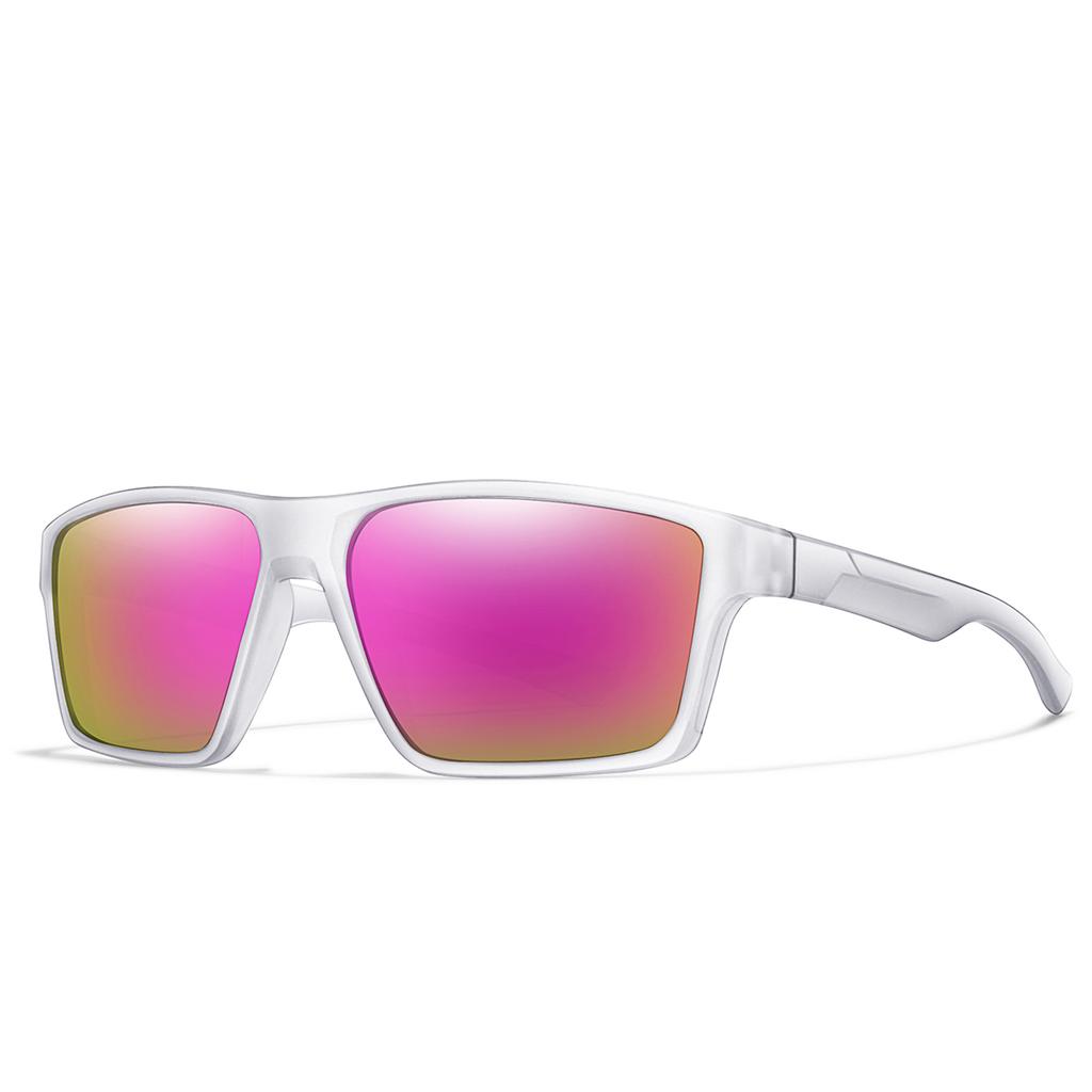 Square Sunglasses UV400 Colorful Lens for Men Women Unisex Cycling Driving Hiking Running Outdoor Sports Eyewear Gifts