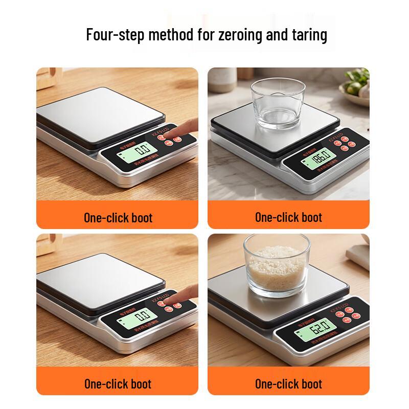 ZhiZhi Digitale Hochpräzisions-Küchenwaage