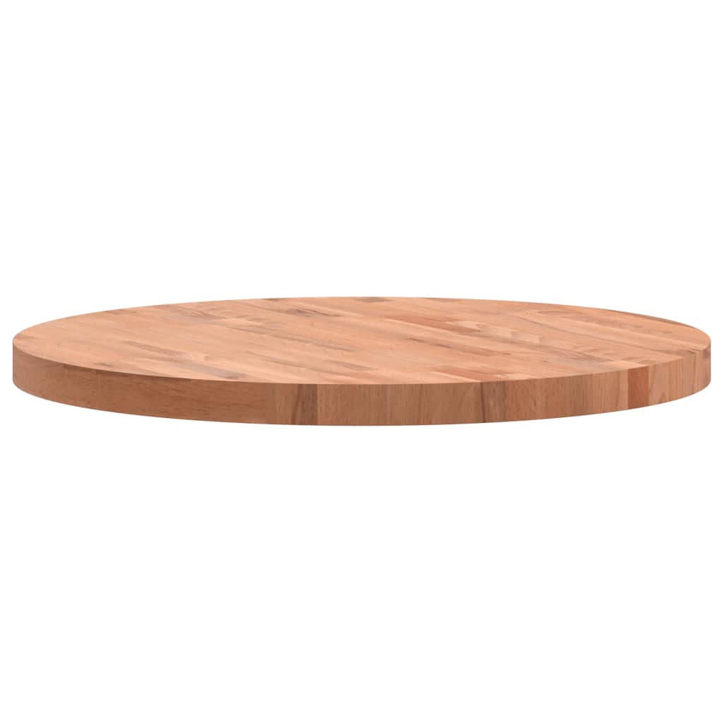 Vidaxl Tabletop, Ø70X4 Cm, Round, Solid Beech Wood