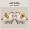 Horse Mascot Horse Miniature Resin Desktop Ornament Cute Horse Figurine  Office