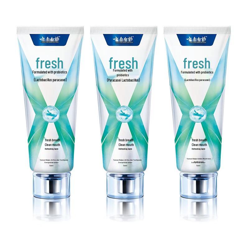 Yunnan Baiyao Ice Lemon Gum Care Toothpaste