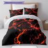 Cartoon Pattern Bedding Quilt Set Quilt Cover Pillowcase Home Decoration Birthday Gift (1 * Duvet Cover + 2 * Pillowcase, Without Core)