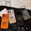 Coque souple antichoc iPhone 17 Pro Max Œil du Diable Givré Plaqué Électro