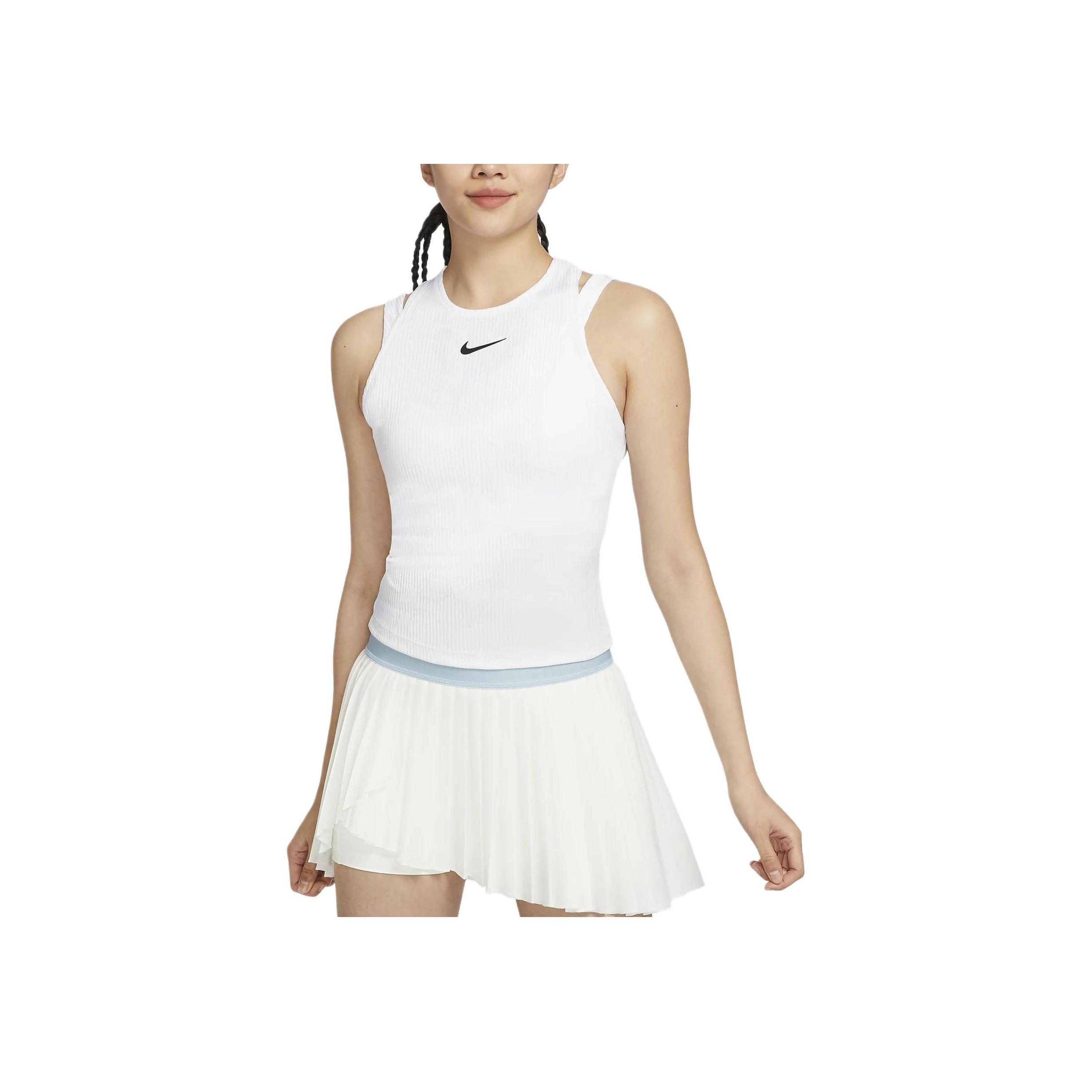 

Nike Moisture-Wicking Breathable Comfortable Tank Top Women tops White FD5657-100 L