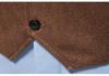 2023 Spring Slim-fit Suede Single-breasted V-neck Men's Waistcoat