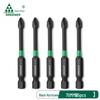 "Green Forest High-Impact Magnetic Cross Hand Drill Set with German-Imported Screwdriver Bits"