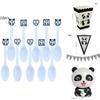 Cheerful Panda Themed Party Supplies Tableware Decor To Brighten Children's Day Events