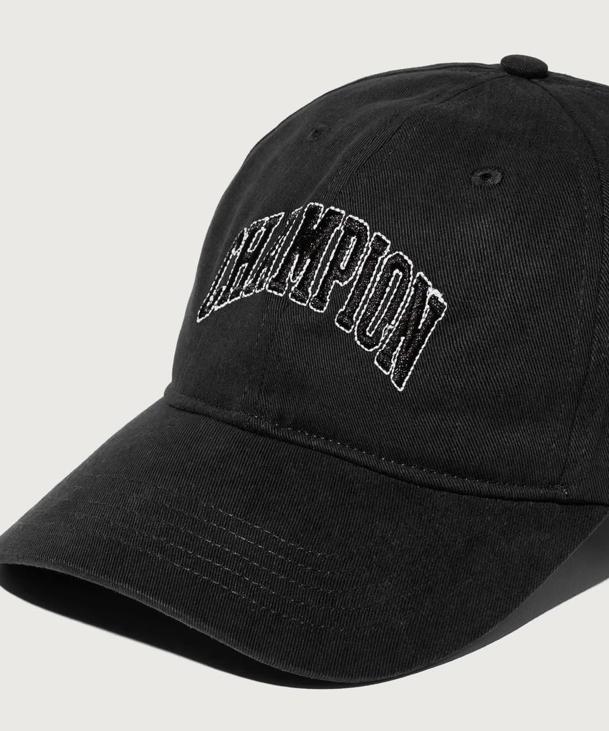 CHAMPION Arch Logo Ball Cap Black