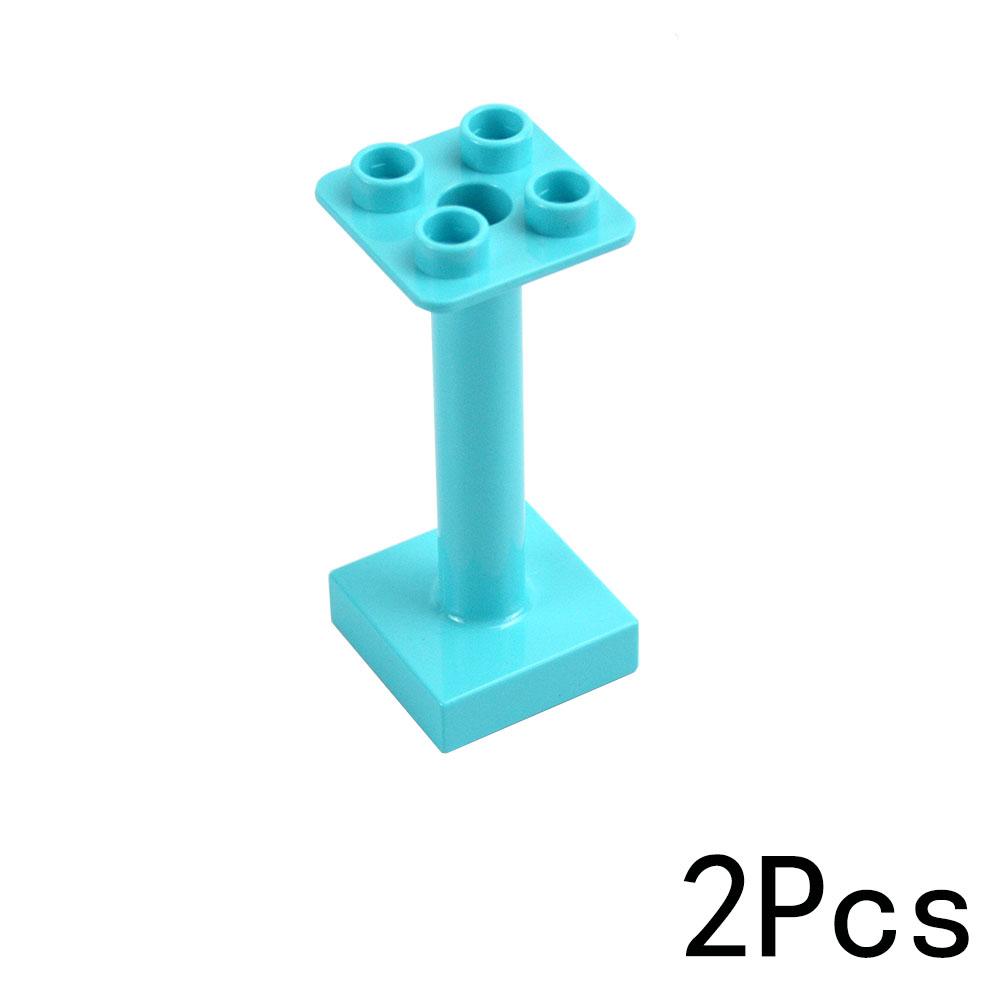 Double Sided Plate Creative Large Particle Double Floors Building Block BasePlate DIY Bricks Compatible Big Size Kid Toy Duploes