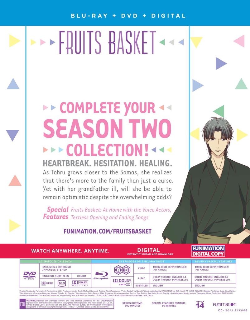 Fruits Season Two Part Two Basket [Blu-ray]