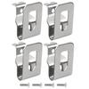 4Pcs Space Saving Metal Workshop Hook Electric Drill Belt Clip for Tool Storage In Garage or Workbench