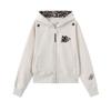 Spot American Embroidery Demon Leopard Hooded Zipper Sweater 2025 Autumn New Trend Versatile Jacket #2236