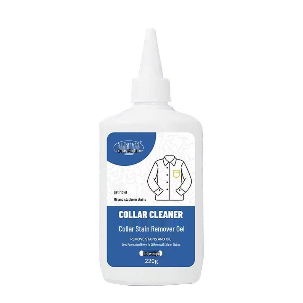 Collar and Cuff Stain Remover Gel - Whitening & Oil Removal for Clothing
