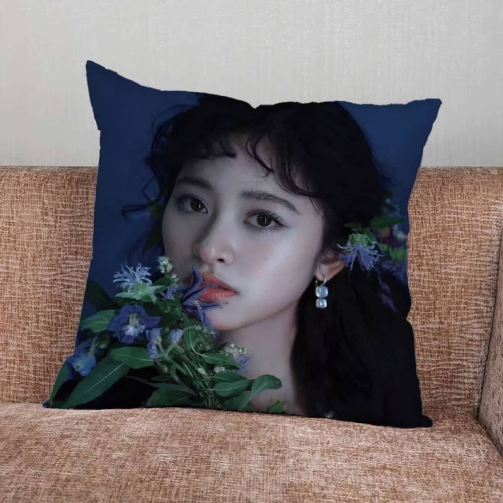 Actor Shen Yue Pillow Case For Home Bedroom Car Office Decoration Living Room Sofa Cushion Cover Suitable
