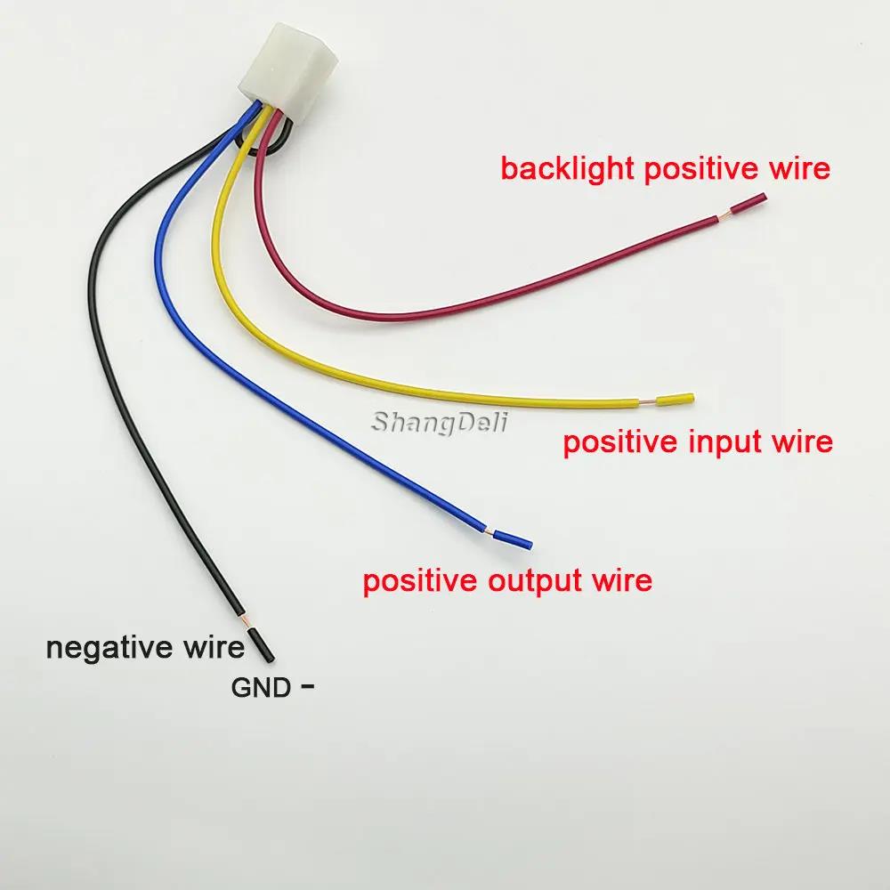 Car Power On Off DRL LED Light Bar Button Rearview Mirror Steering Wheel Heating Switch with Wire for Suzuki Jimny 2007 - 2015