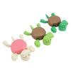 3 Pcs Funny Turtle Cup Holder Moving Limbs Open Eyes Desktop Decor Turtle Coaster Cup Pad for Home